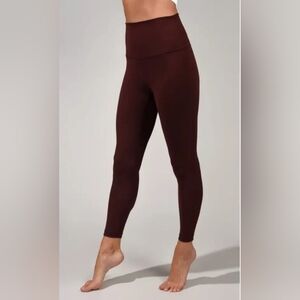 Yogalicious Lux Elastic Free Waistband High Rise  Ankle leggings NEW size S